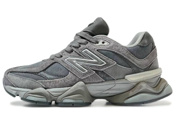 New Balance 9060 Winter Magnet Dark Grey с мехом