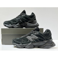 New Balance 9060 Winter Black Suede с мехом