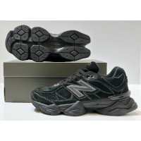 New Balance 9060 Winter Black Suede с мехом