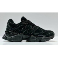 New Balance 9060 Winter Black Suede с мехом