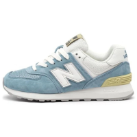 New Balance 574 Light Blue White