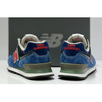 New Balance 574 Blue Black Red