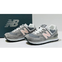 New Balance 574 Grey Light Pink