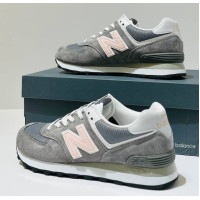 New Balance 574 Grey Light Pink