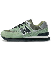 New Balance 574 Green Olive Black