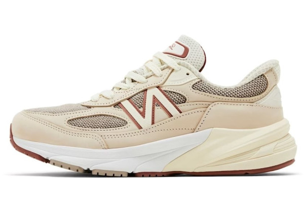 New Balance 990 V6 x Loro Piana Made in USA Raw Cashew