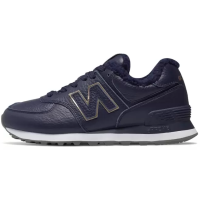 New Balance 574 Dark Navy Leather Winter