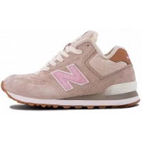 New Balance 574 Mid Beige Pink Winter