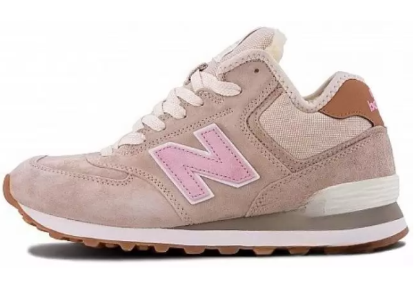 New Balance 574 Mid Beige Pink Winter