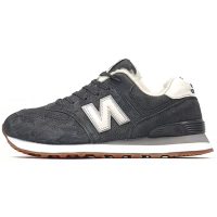 New Balance 574 Dark Grey White Winter