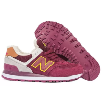 New Balance 574 Burgundy Grey Winter