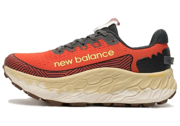 New Balance Fresh Foam More Trail V3 Red Black Beige