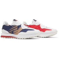 New Balance 327 Olympic USA White