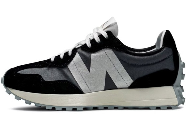 New Balance 327 Black White Grey