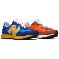 New Balance 327 Marine Blue Orange