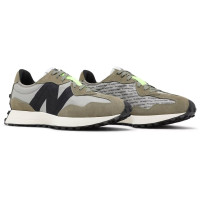 New Balance 327 Aluminum Covert Green