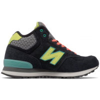 New Balance 574 Mid Cut Black Yellow