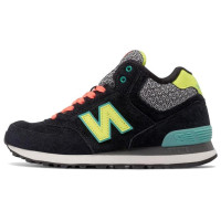 New Balance 574 Mid Cut Black Yellow