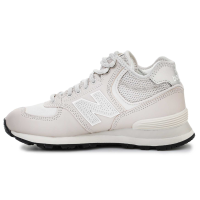 New Balance 574 Mid Light Grey с мехом