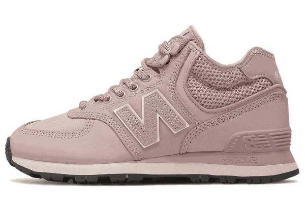 New Balance 574 Mid Pink на меху