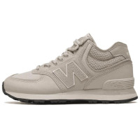 New Balance 574 Mid Tops Cozy Gray с мехом