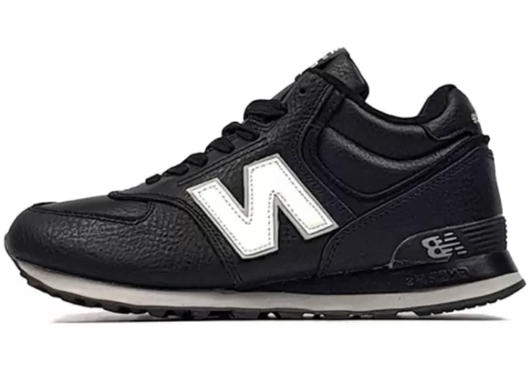 New Balance 574 Mid Black White зимние