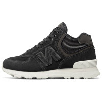 New Balance 574 Mid Suede Black