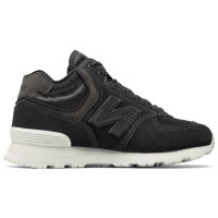 New Balance 574 Mid Suede Black