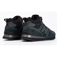 New Balance 574 Mid Dark Cyan Black