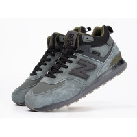 New Balance 574 Mid Iron Blue Grey Black