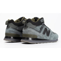 New Balance 574 Mid Iron Blue Grey Black