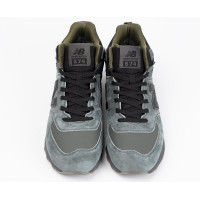 New Balance 574 Mid Iron Blue Grey Black