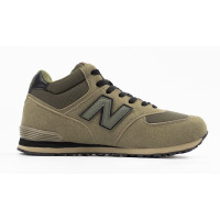 New Balance 574 Mid Green Brown Black