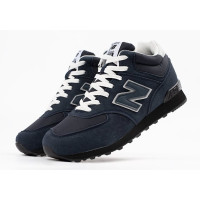 New Balance 574 Mid Navy Blue Black