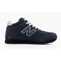 New Balance 574 Mid Navy Blue Black