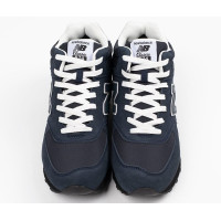 New Balance 574 Mid Navy Blue Black