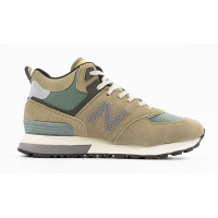 New Balance 574 Mid x Stone Island Green Grey