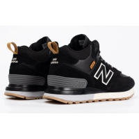 New Balance 574 Mid x Stone Island Black White