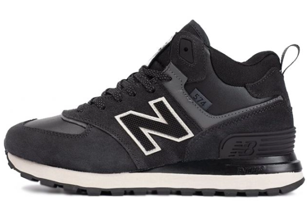 New Balance 574 Mid x Stone Island Grey Black