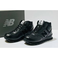 New Balance 574 Mid All Black зимние