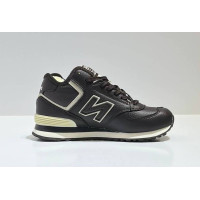 New Balance 574 Mid Brown White зимние