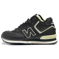 New Balance 574 Mid Brown White зимние