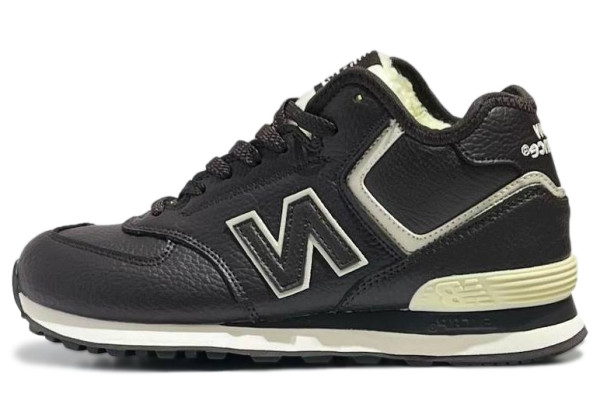 New Balance 574 Mid Brown White зимние