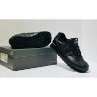 New Balance 574 Leather Black зимние