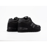 New Balance 574 Mid Triple Black зимние