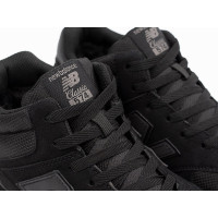 New Balance 574 Mid Triple Black зимние