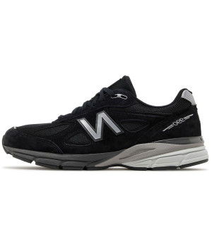 New Balance 990 V4 Made In USA Black Silver