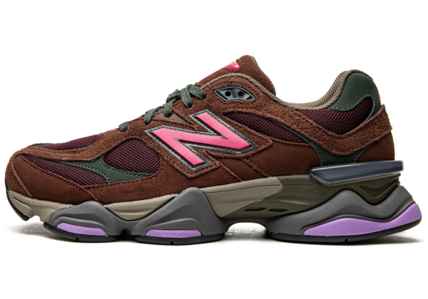 New Balance 9060 Rich Oak Burgundy