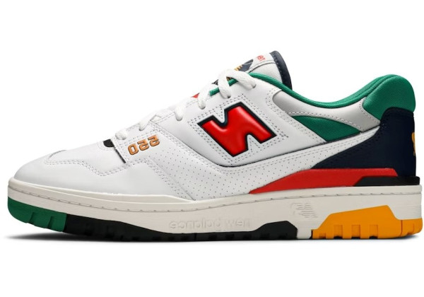 New Balance 550 Oak Leaf Green Red