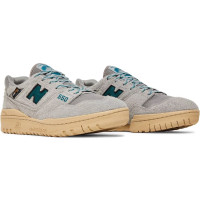 New Balance 550 Cordura Pack Grey Cream с мехом